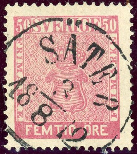 Schweden 12a Gestempelt 50
