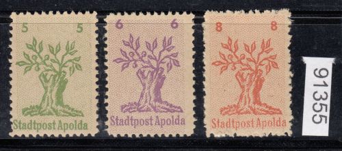 Apolda, Mich.-Nr.: 1-3  **