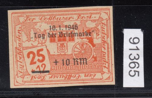 Cottbus, Mich.-Nr.: 34 VIII **   Plattenfehler