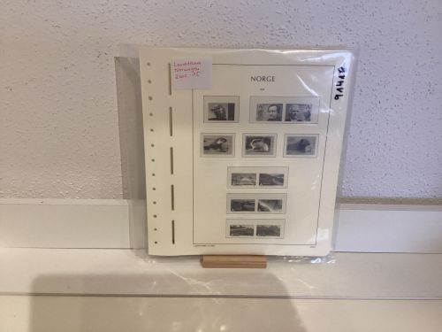 Leuchtturm  Norwegen 2010-15 Vordrucke mit Klemmtaschen gebraucht