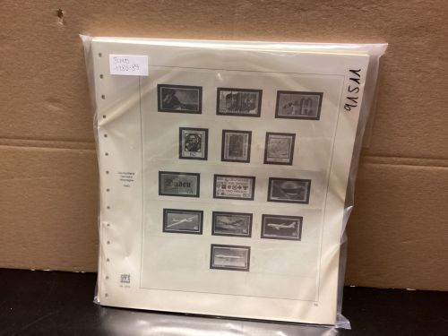 SAFE-Dual BUND 1980-89 Vordrucke  gebraucht