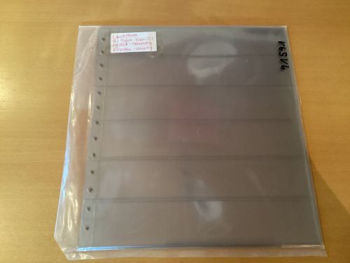 Leuchtturm  R-  Tafeln klar 6 Taschen  10 Stück  13-Lochung  neuwertig