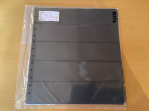 Leuchtturm  R-  Tafeln klar 5 x 2 Taschen  MH 6 Stück  13-Lochung  neuwertig