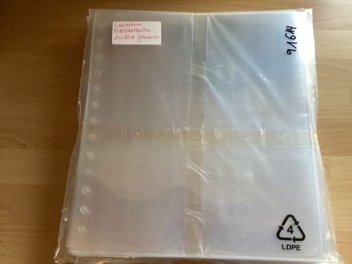 Leuchtturm  Blattschutzhüllen 140 Stück 13-Lochung gebraucht  LESEN