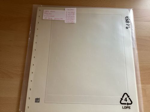 SAFE  Einsteckblätter  Konvolut  18 Stück verschiedene Taschen  gebraucht