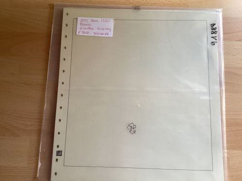 SAFE  Einsteckblätter ( 532)  8 Stück  2 Taschen Briefe lang gebraucht