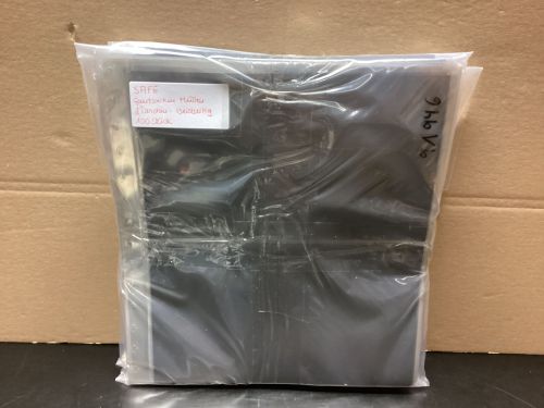 SAFE Ganzsachen- Blätter Hüllen   transparent + ZWB schwarz  100 Stück gebraucht