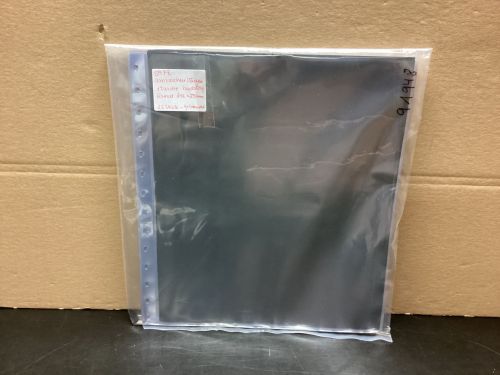 SAFE Ganzsachen- Blätter Hüllen   transparent  + ZWB schwarz  25 Stück gebraucht