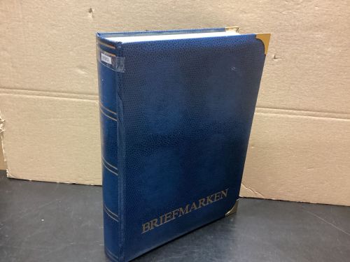 Briefmarkenalbum Einsteckalben DIN A4 64 Seiten weiß    gebraucht
