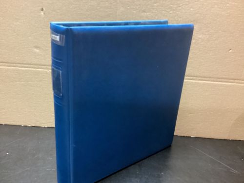 Lindner Ringbinder (18 Ringe) 1 mal gebraucht leer blau