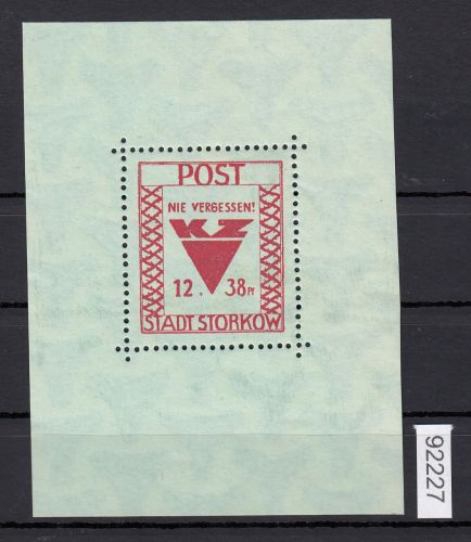 Storkow, Mich.-Nr.: Block 2  *