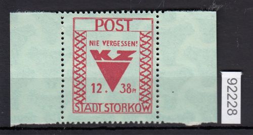 Storkow, Mich.-Nr.: 16 A X aus   Block 2 **