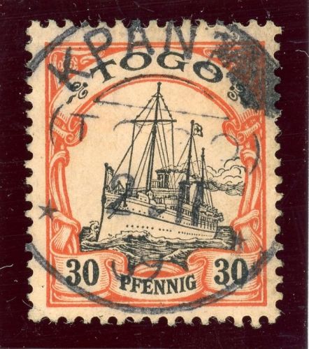 Togo Stempel 12 Gestempelt KPANDU2.11 09, zentr. a. Kab-St