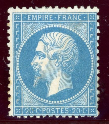 Frankreich 21a Ungebraucht mit Falz 20 C. Napoleon