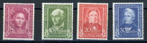 Bundesrepublik 117-120 Postfrisch Wofa 1949 kpl., tadellos postfr.