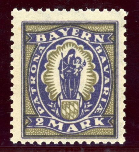 Deutsches Reich 132III Postfrisch 2 Mk. ohne Vordruck