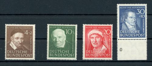 Bundesrepublik 143-146 Postfrisch Wofa 1951 kpl., tadellos postfr.
