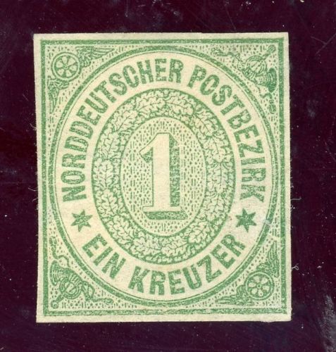 Ndp 7U Ungebraucht mit Falz 1 Kr. undurchstochen, tadellos ungebr.