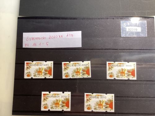 Österreich 2010, Mich.-Nr.: ATM 16.1-5.Wertstufe 65 C **