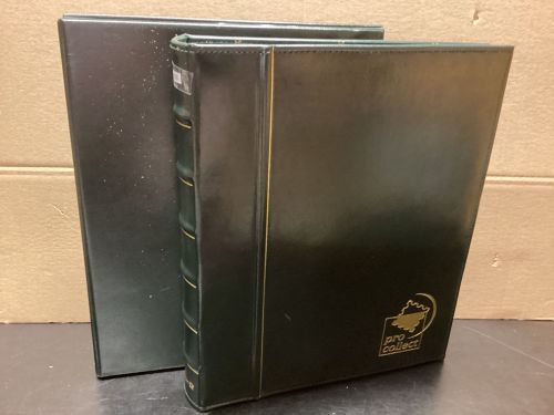 Deutsche Post pro collect extra Alben +Schuber  + 30 Hüllen 4-er  gebraucht