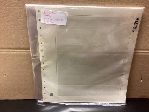 SAFE  Einsteckblätter ( 617) 10 Stück weiß  7 Taschen    gebraucht