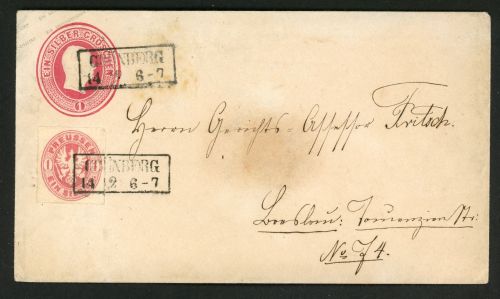 Preussen 16+U 1 Sgr. Wappen als Beifr. a. 1 Sgr. Kopf GSU mit Ra2 GR