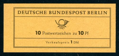 Berlin - Markenheftchen MH3d1A Postfrisch D