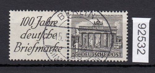 Berlin 1949, Mich.-Nr.: W 01 gestempelt + gummi  LUXUS   Berlin Charlottenburg