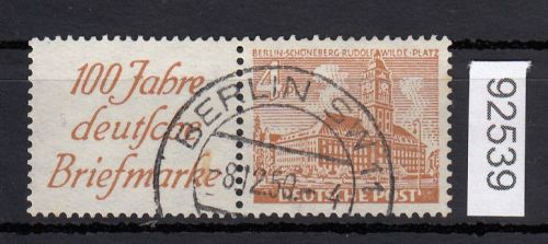 Berlin 1949, Mich.-Nr.: W 05 gestempelt
