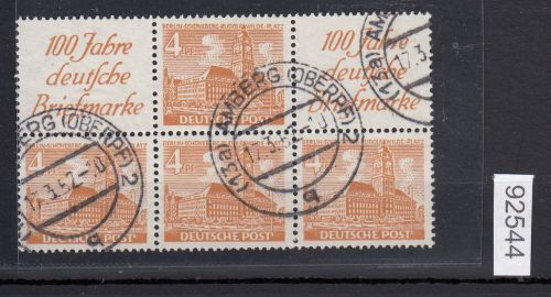 Berlin 1949, Mich.-Nr.: W 06 gestempelt   geprüft