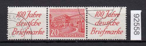 Berlin 1949, Mich.-Nr.: W 14 gestempelt   geprüft