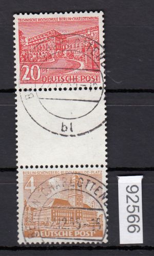 Berlin 1949, Mich.-Nr.:SZ 3 A   gestempelt   Luxus