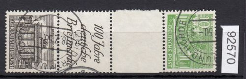 Berlin 1949, Mich.-Nr.:SZ 2 B   gestempelt