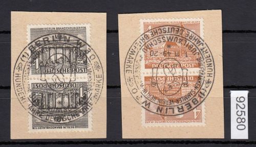 Berlin 1949, Mich.-Nr.:SK 1+2   gestempelt   LUXUS