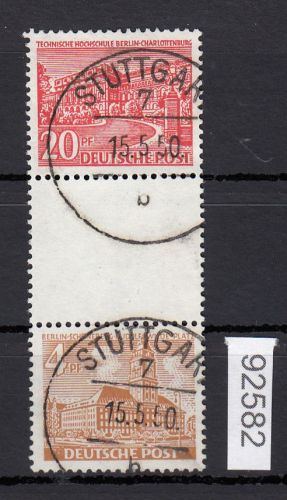 Berlin 1949, Mich.-Nr.:SZ 3 A   gestempelt