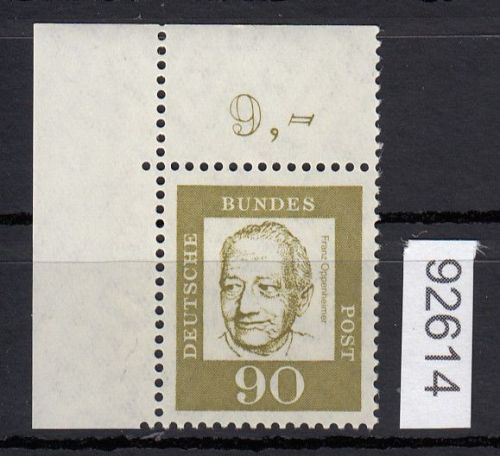 Bund 1961, Mich.-Nr.: 360 y **   Eckrand  LO