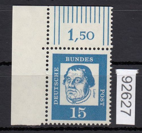 Bund 1961, Mich.-Nr.: 351 y **   Eckrand  LO