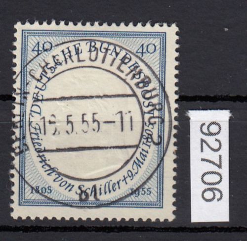 Bund 1955, Mich.-Nr.: 210 LUXUS Gestempelt Berlin-Charlottenburg