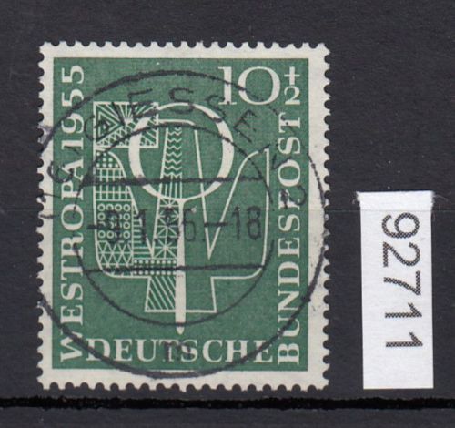 Bund 1955, Mich.-Nr.: 217 LUXUS Zentrisch   Vollstempel
