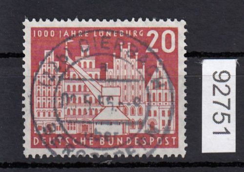 Bund 1956, Mich.-Nr.: 230 LUXUS Zentrisch   Vollstempel