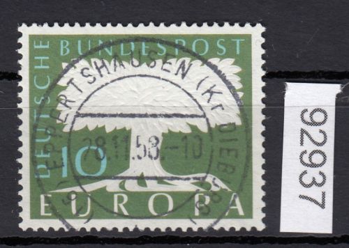 Bund 1958, Mich.-Nr.: 294 LUXUS Gestempelt