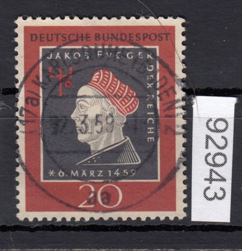 Bund 1959, Mich.-Nr.: 307 LUXUS Gestempelt