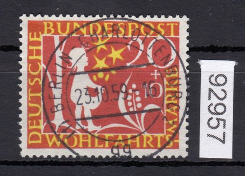 Bund 1959, Mich.-Nr.: 324 LUXUS Gestempelt    Berlin-Charlottenburg