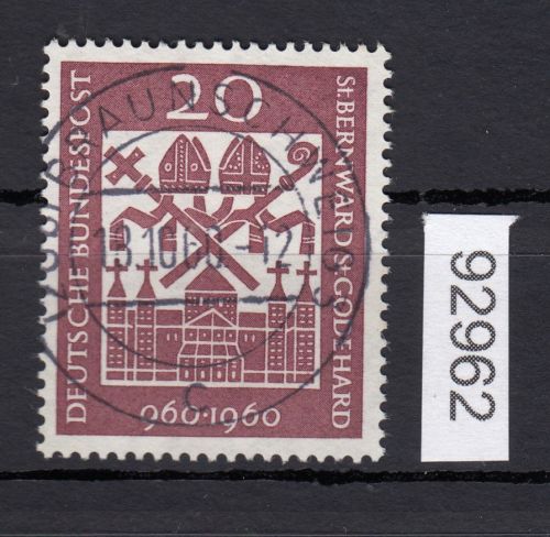 Bund 1960, Mich.-Nr.: 336 LUXUS Gestempelt