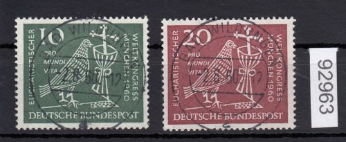 Bund 1960, Mich.-Nr.: 330+331 LUXUS Gestempelt+gummi