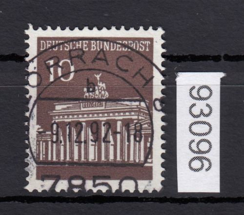 Bund 1966, Mich.-Nr.: 506 LUXUS Zentrisch Gestempelt  Vollstempel