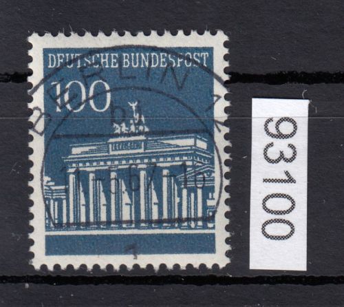 Bund 1966, Mich.-Nr.: 510 LUXUS Zentrisch Gestempelt+gummi  Vollstempel  BERLIN