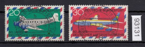 Bund 1969, Mich.-Nr.: 576+577 LUXUS Zentrisch Gestempelt  Vollstempel
