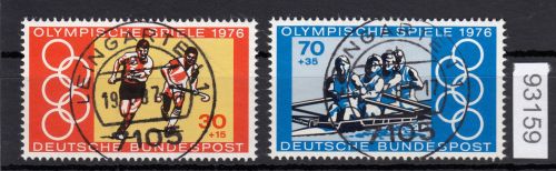 Bund 1976, Mich.-Nr.: 888-89 LUXUS Gestempelt  Zentrisch  Vollstempel