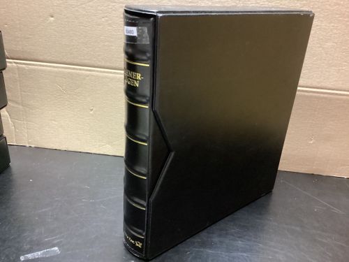 Deutsche Post  Zehnerbogenalbum + Schuber  ( 4 Ringe )  + 40 Hüllen  gebraucht